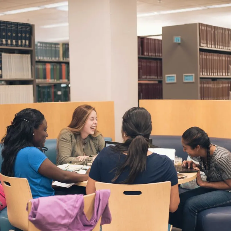 Students Studying